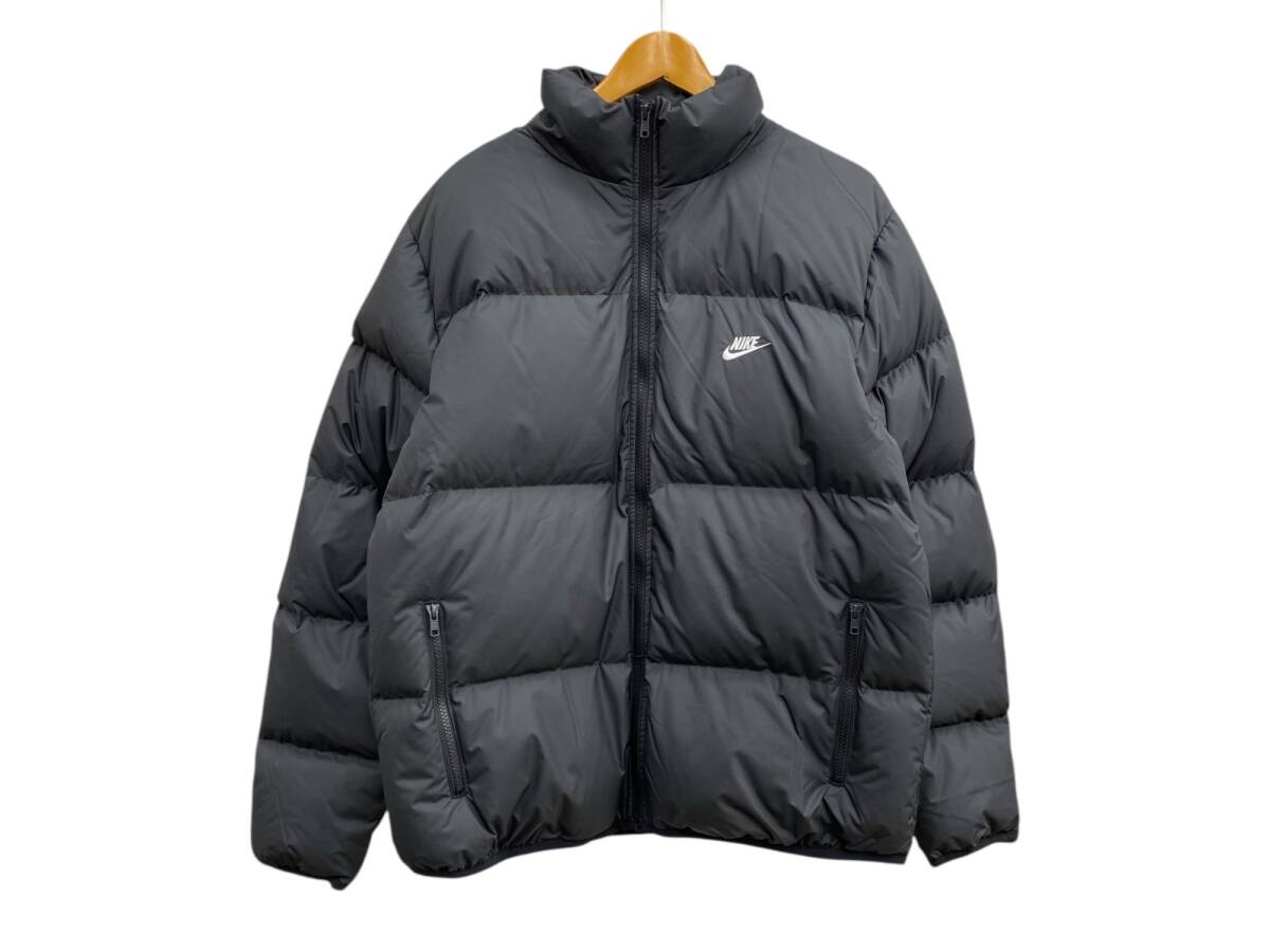 NIKE (ナイキ) Therma-FIT パファー ジャケット 中綿 650 フィルパワー ダウンジャケット ダックダウン IB2976-010 L ブラック メンズ/009拍卖