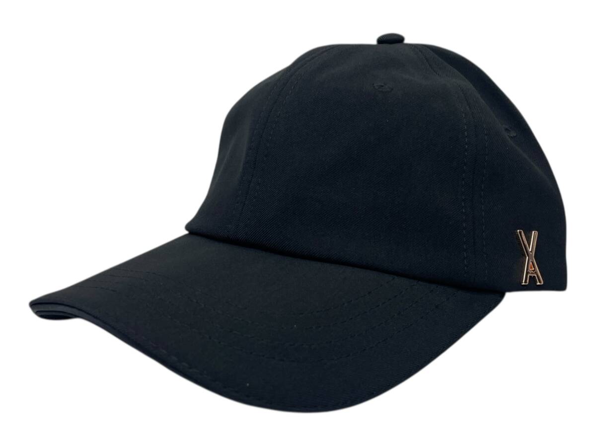 VARZAR (バザール) Stud Over Fit Ball Cap キャップ 642 F ブラック×ローズゴールド レディース/045拍卖