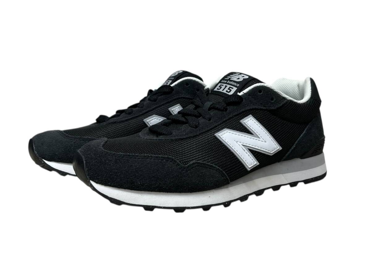 NEW BALANCE (ニューバランス) ランニングシューズ ML515BLK 26cm US8 ブラック×ホワイト メンズ/199拍卖