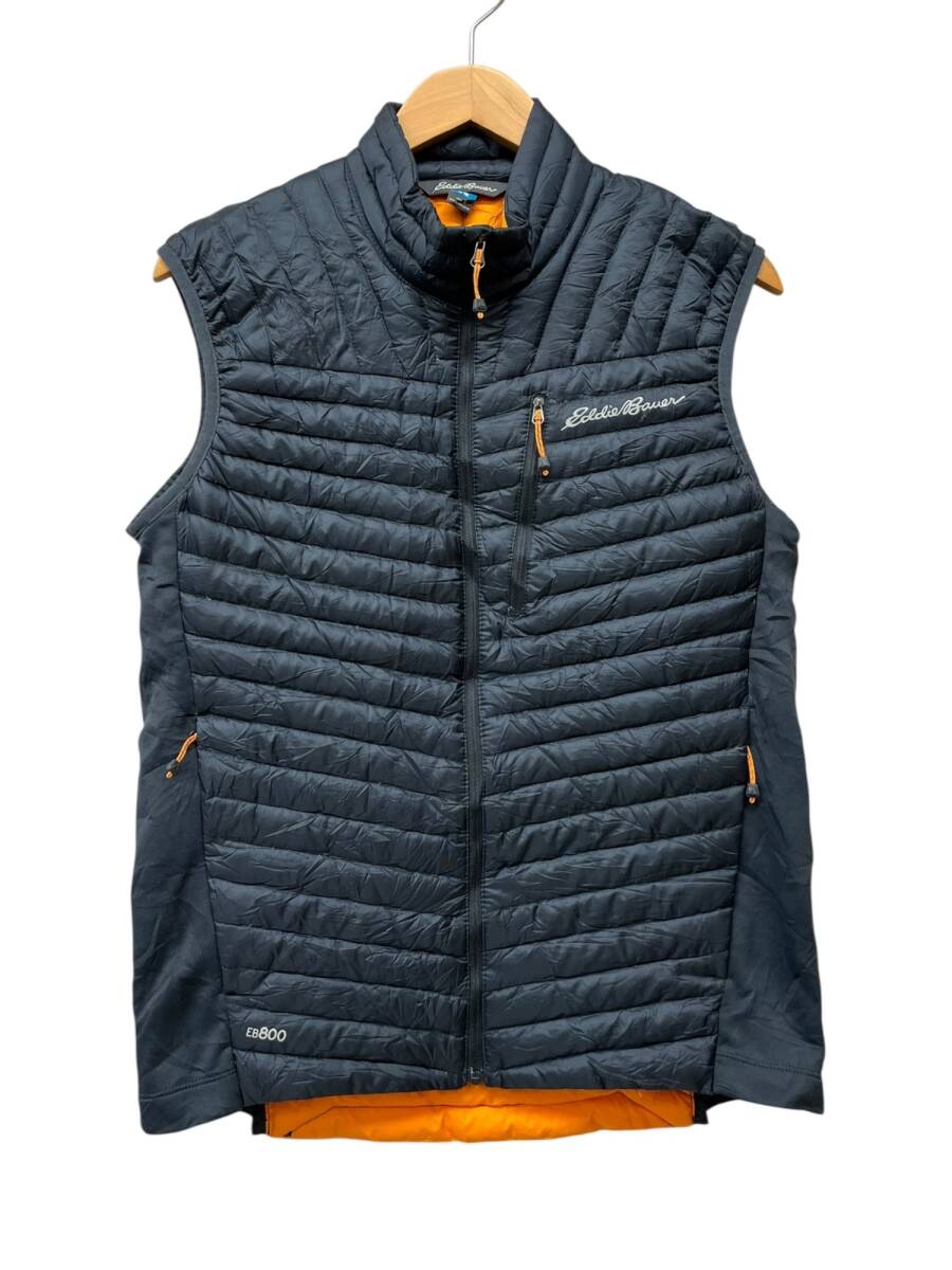 EDDIE BAUER (エディーバウアー) GOOSE DOWN VEST グースダウンベスト EB800 PERTEX 0481 S ネイビー メンズ/199拍卖