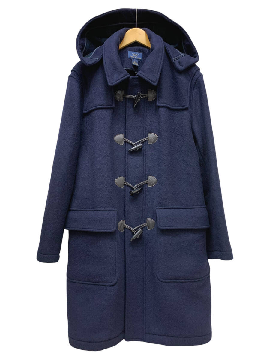 BROOKS BROTHERS (ブルックスブラザーズ) メルトン ウールダッフルコート ウール L 紺 メンズ/036拍卖