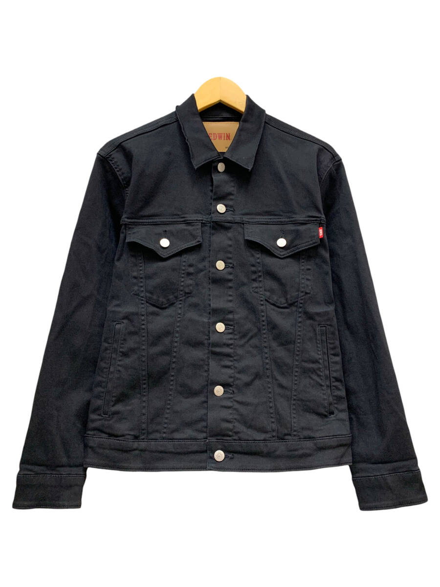 EDWIN (エドウィン) デニムジャケット M ブラック 黒 メンズ/091拍卖