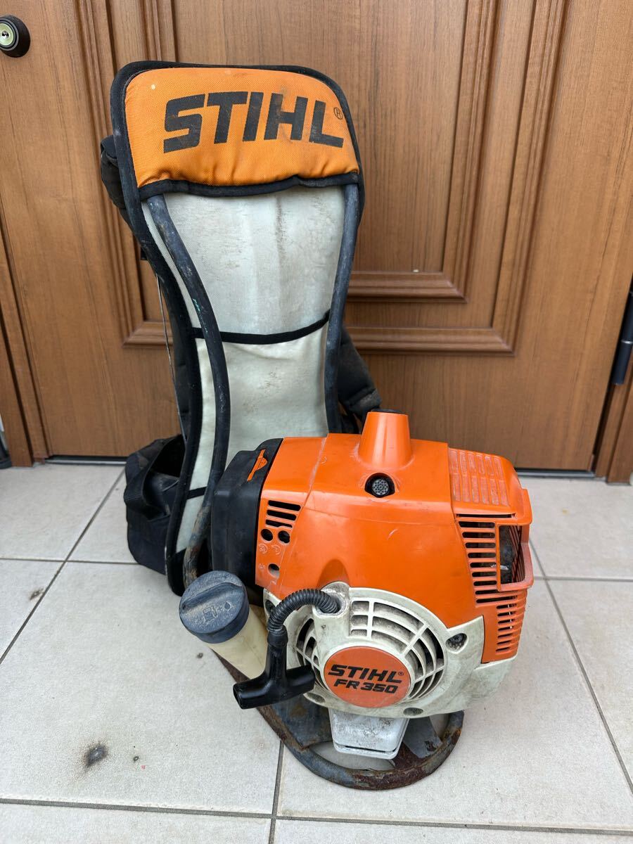 初爆確認 スチール FR350 本体のみ 刈払機 草刈機 部品 STIHL拍卖
