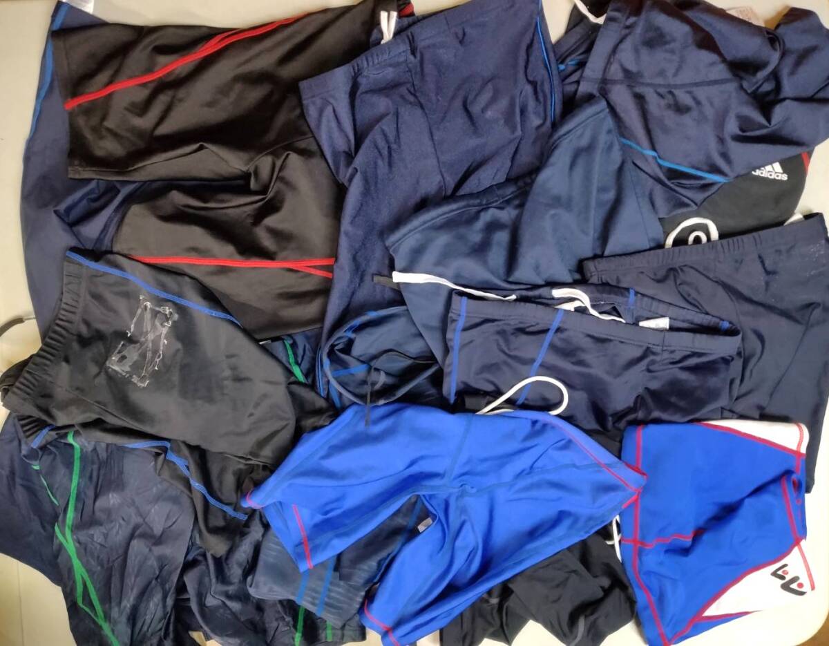 【R1086】男子競泳水着 スイムウェア まとめて15点拍卖