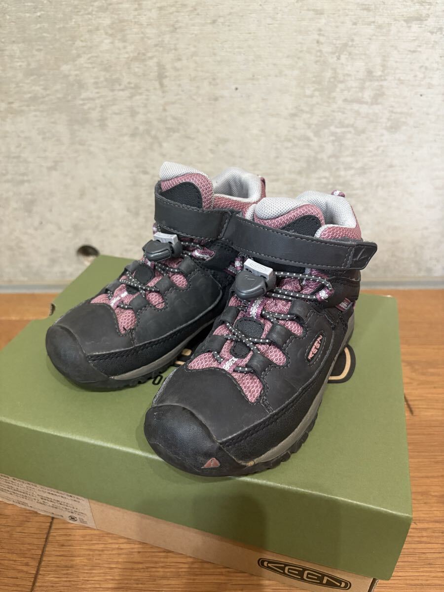 KEEN キーン トレッキングシューズ キッズ 子供 16cm拍卖