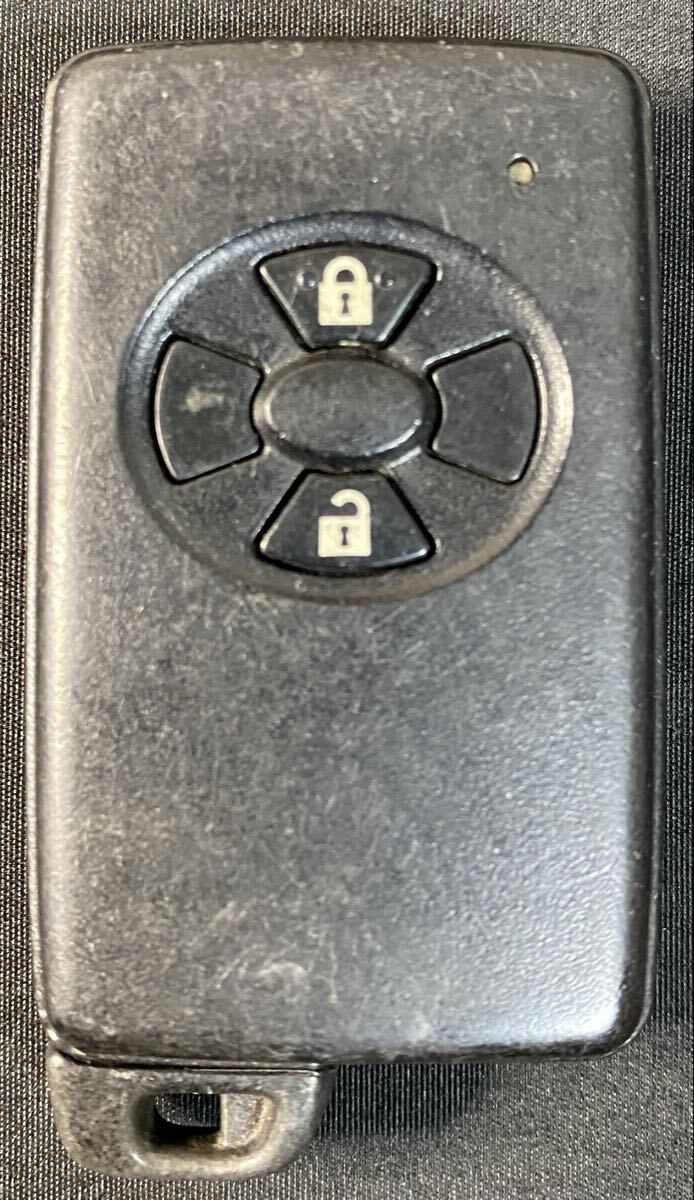 TOYOTA RAV4 ヴィッツ カローラ フィールダー アクシオ ラクティス bB etc. キーレスキー 2ボタン 271451-0091 赤ランプ点灯 スマートキー拍卖