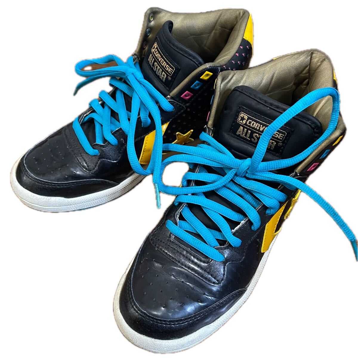 ★ コンバース シュートスターダスト ハイ ブラックハイカット 24.5㎝拍卖
