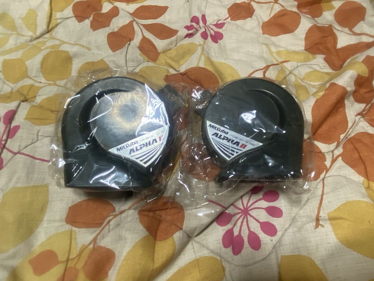 ミツバ アルファーⅡ ホーン 未使用拍卖