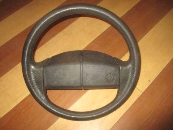 ■フォルクスワーゲン ゴルフ2 ステアリング 中古 191419669D 191419091K 321419660 部品取あり 19RV CLi GLi ハンドル ジェッタ ■拍卖