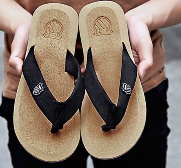 カーキ 27.5cm スタイリッシュ ビーチサンダル メンズ サンダル ビーチ サンダル 軽量 トング メンズ レディース 夏 海 滑り止め 木目拍卖