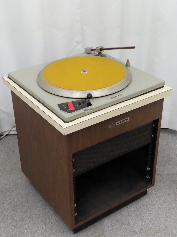 ■□GATES CB-500/Micro-Trak Model 303 業務用 レコードプレーヤー トーンアーム付 ゲイツ□■029024009WJ-2□■拍卖