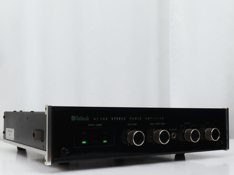 ♪♪McIntosh MC502 パワーアンプ マッキントッシュ バエス正規品♪♪030552002♪♪拍卖