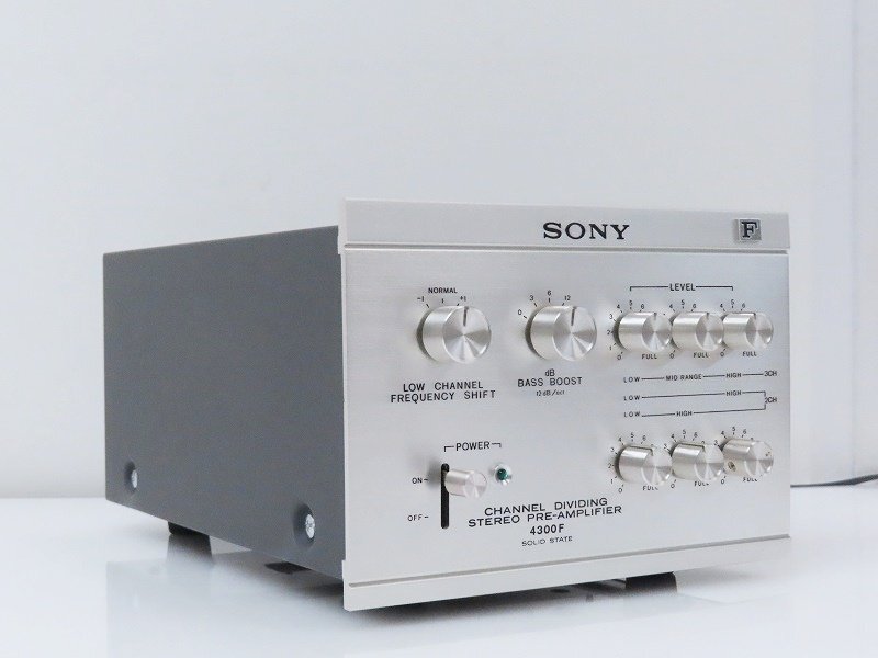 ■□SONY TA-4300F ディバイディング プリアンプ ソニー 元箱付□■031510003m□■拍卖