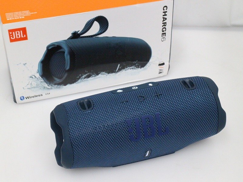■□JBL CHARGE 6 防水対応 Bluetoothスピーカー ケース/元箱付□■032031001m□■拍卖