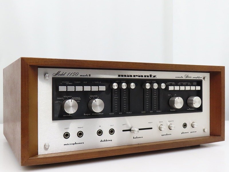 ■□marantz 1150markII プリメインアンプ MK2 ウッドケース付 マランツ□■031519004J□■拍卖