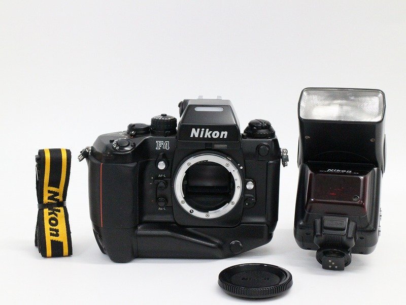 ●○Nikon F4S(F4/MB-21)/SB-24 フィルム 一眼レフカメラ ボディ ストロボ ニコン○●030542015○●拍卖
