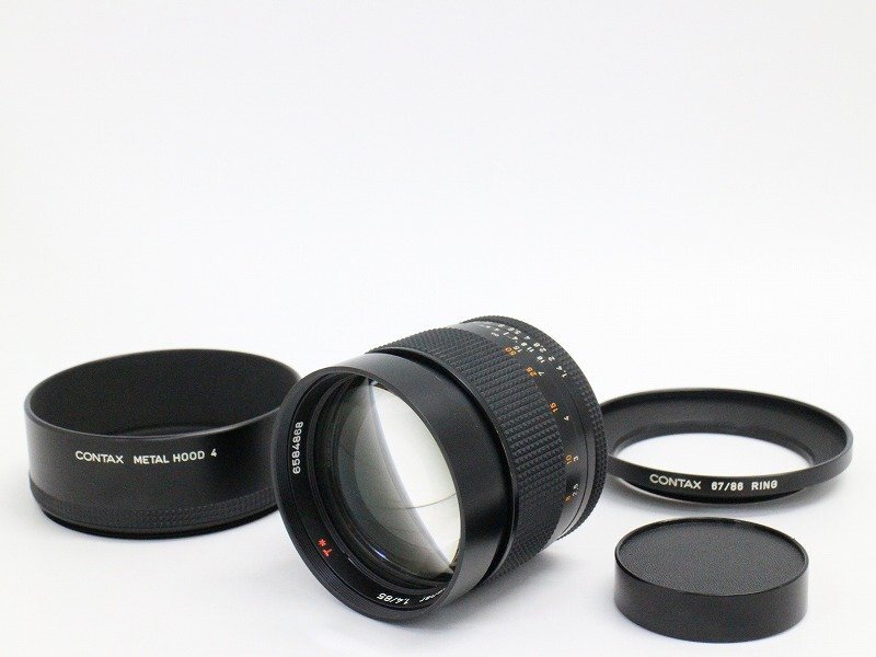 ●○CONTAX Carl Zeiss Planar T* 85mm F1.4 AEG カメラレンズ 中望遠 単焦点 Y/Cマウント コンタックス○●030542021J○●拍卖