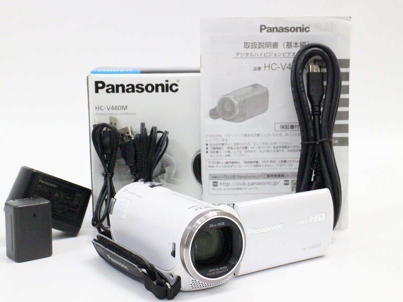 ●○【元箱付】Panasonic HC-V480M デジタルビデオカメラ パナソニック○●032002003Jm○●拍卖