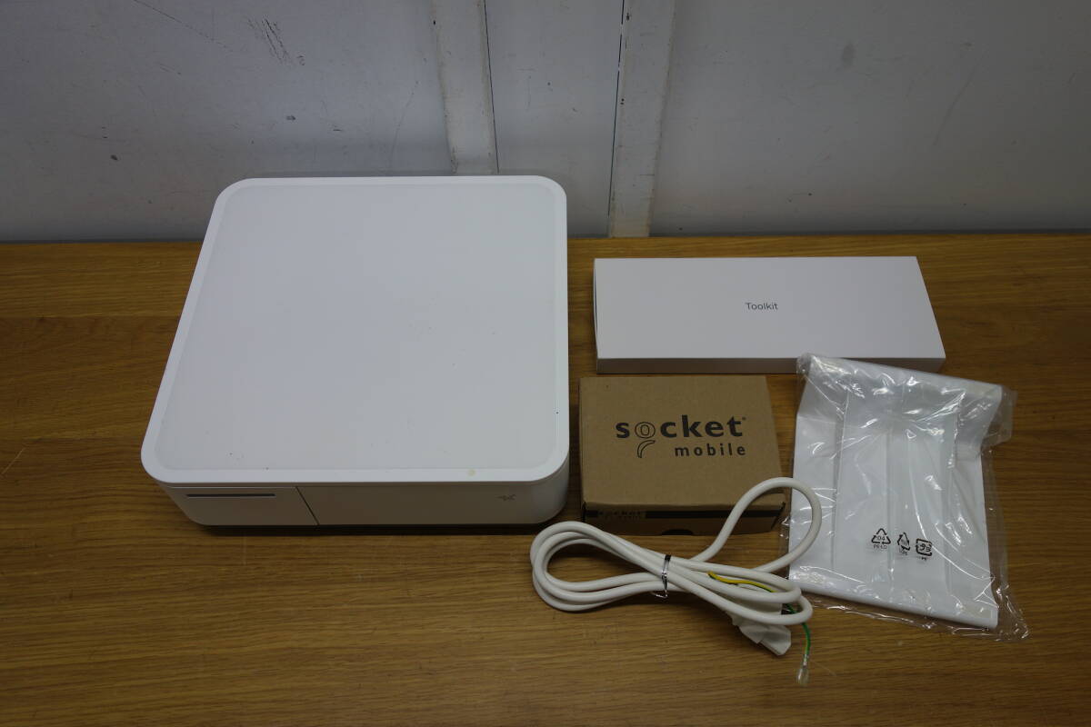 スター精密 mPOP POP10 WHT レジスター 通電可 動作未確認 レシートプリンター 中古 ジャンク品 管理100拍卖