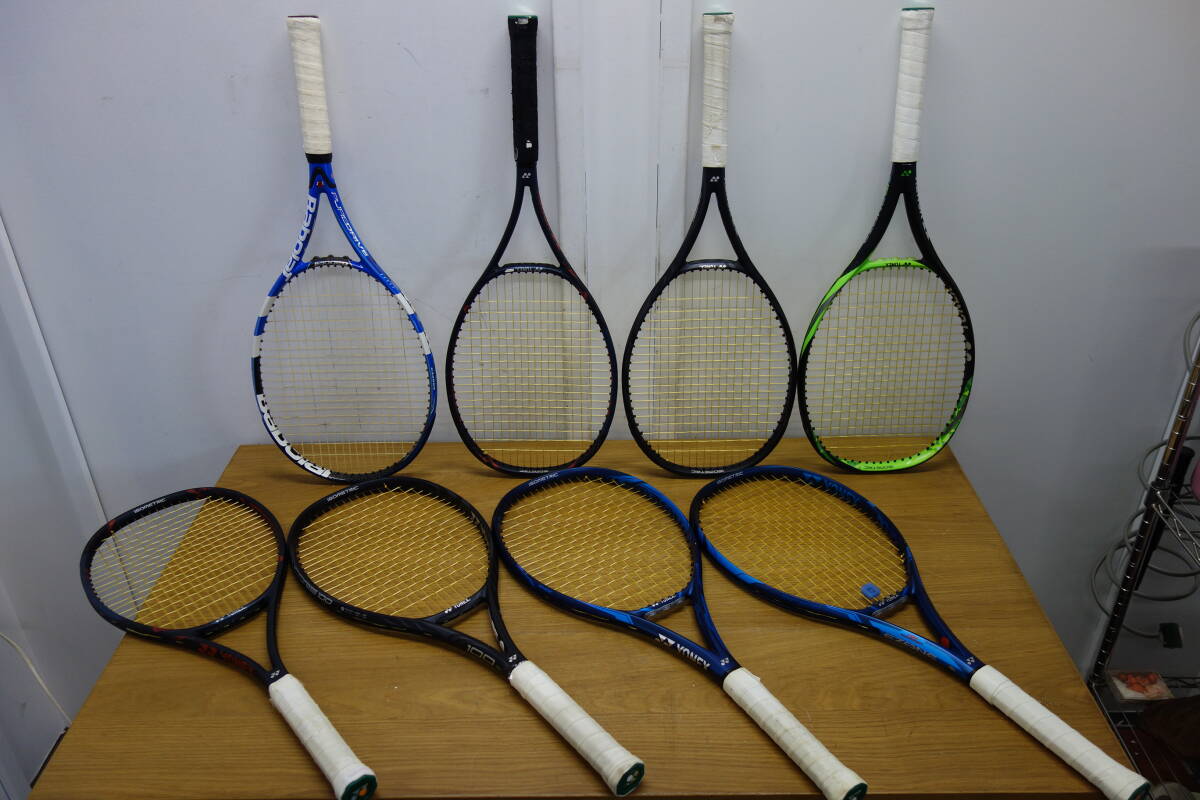 テニス ラケット 8点 まとめ売り YONEX Babolat ヨネックス 中古 現状品 ② 管理ZI-160拍卖