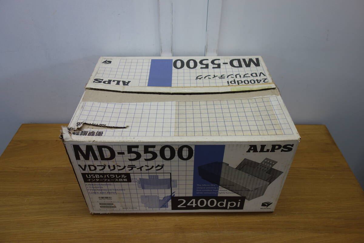 ALPS MD-5500 マイクロドライプリンタ 通電可 アルプス VDプリンティング 中古 ジャンク品 管理ZI-140拍卖