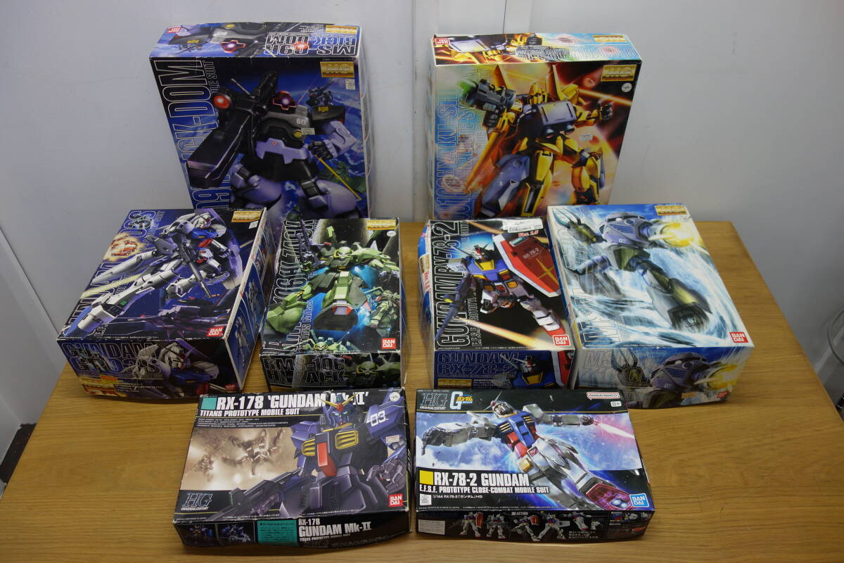 BANDAI 機動戦士ガンダム 未組立 プラモデル 8点 まとめ売り バンダイ ガンプラ 中古 ジャンク品 管理ZI-160拍卖