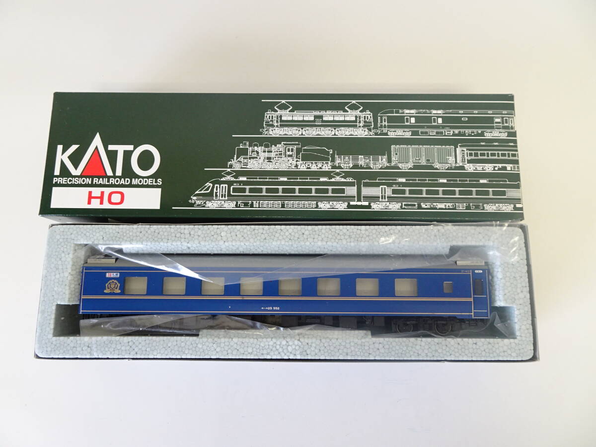 KATO カトー 鉄道模型 寝台特急 北斗星 オハネ25 1-568 550番台 ソロ HOゲージ 現状品 管理ZH-60-15拍卖