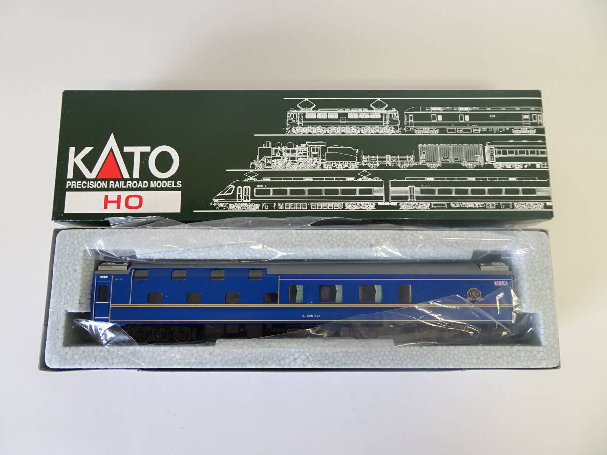 KATO カトー 鉄道模型 寝台特急 北斗星 スハネ25 1-566 HOゲージ 現状品 管理ZH-60-9拍卖