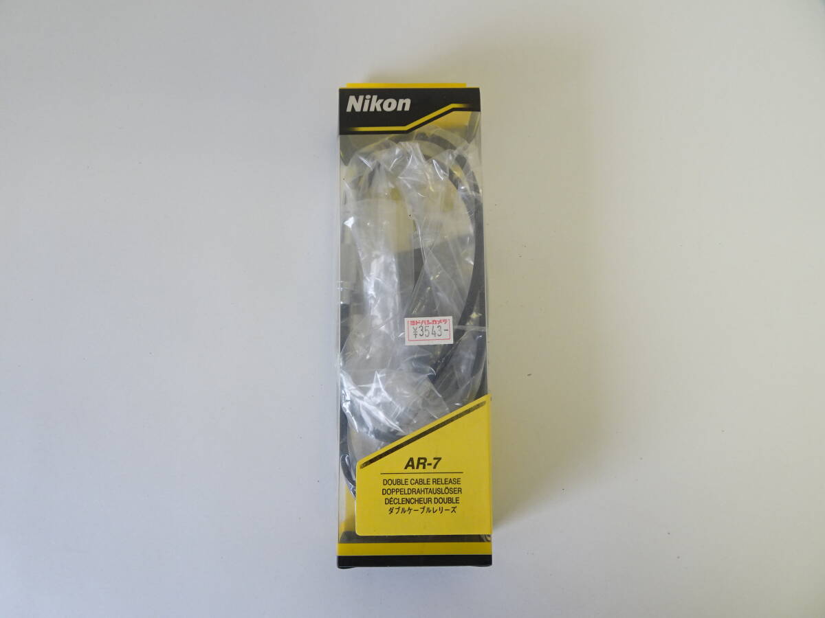 Nikon ニコン AR-7 ダブルケーブルレリーズ 未使用品 管理ZH-LP拍卖