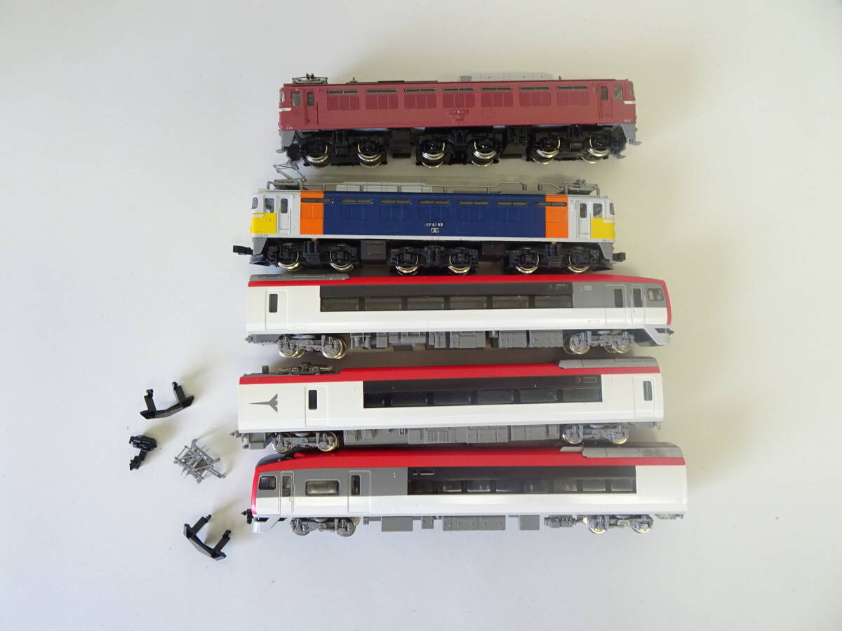 Nゲージ ジャンク 5点 まとめ売り 電車 中古品 管理ZH-LP拍卖