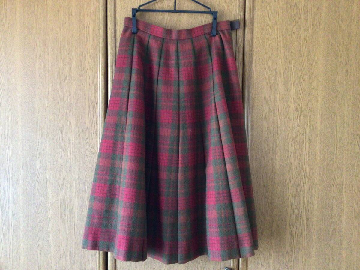 レリアン スカート フレアスカート 9号 S~Mサイズ レディース レトロ 中古品 長期自宅保管品拍卖