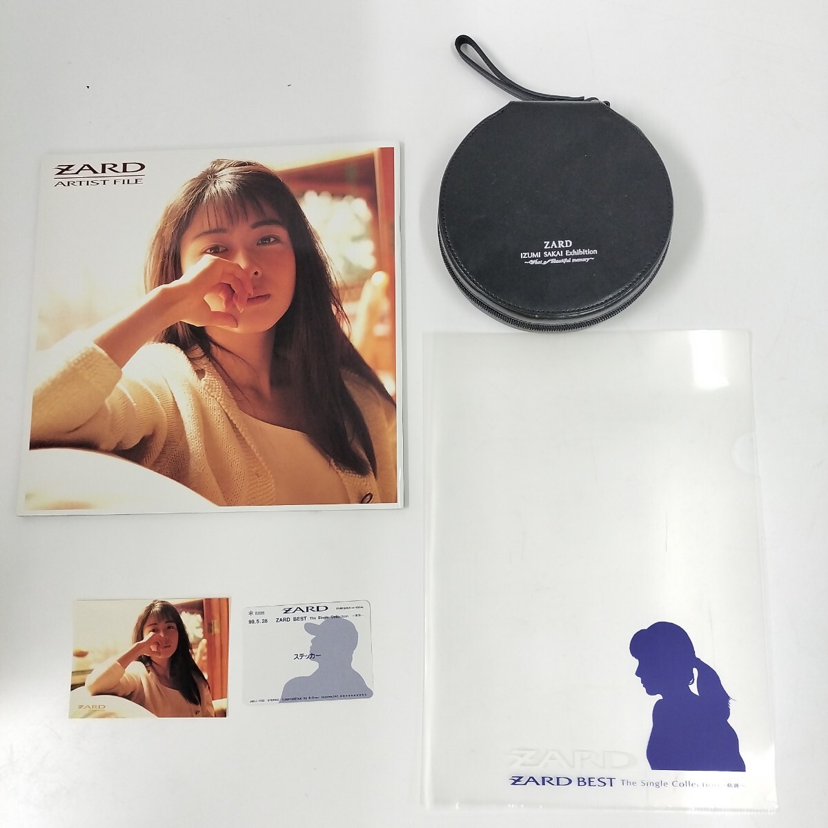 s366 ZARD グッズつめ合わせ ARTIST FILE, CDケース, クリアファイル, ステッカー, カード拍卖