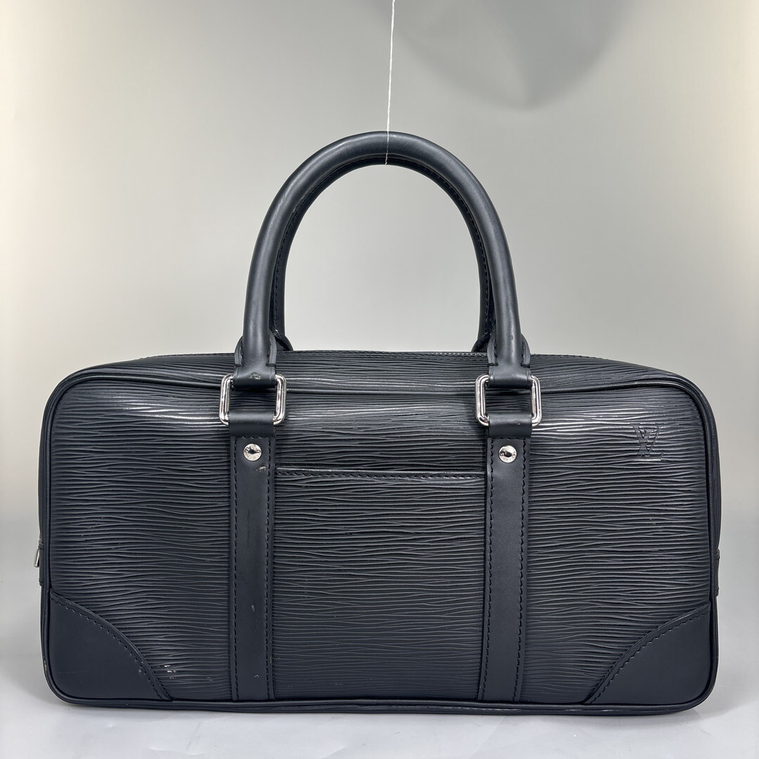 極美品 Louis Vuitton ルイヴィトン エピ ヴィヴィエンヌ ロン ノワール ハンドバッグ ミニボストン バッグ M59112 ブラック 黒拍卖