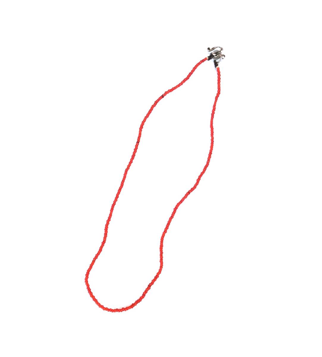 NORTH WORKS ノースワークス ビーズ ネックレス 赤 レッド アクセサリー 送料250円拍卖