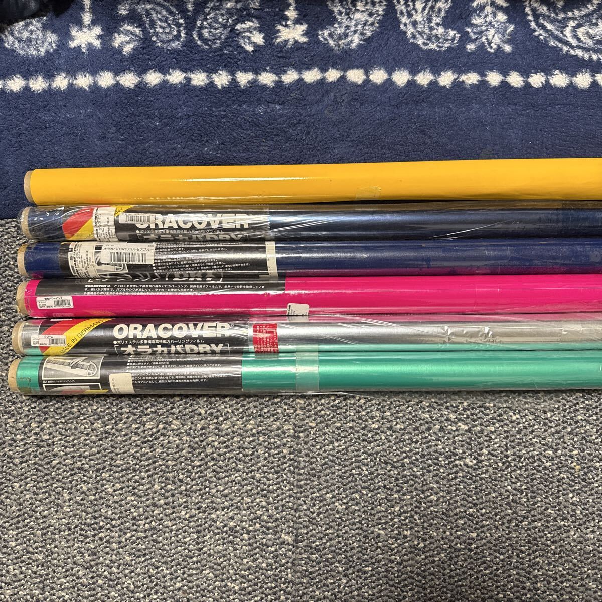 オラカバ DRYカバーリングフイルム6色セット ラジコン 飛行機フイルム拍卖