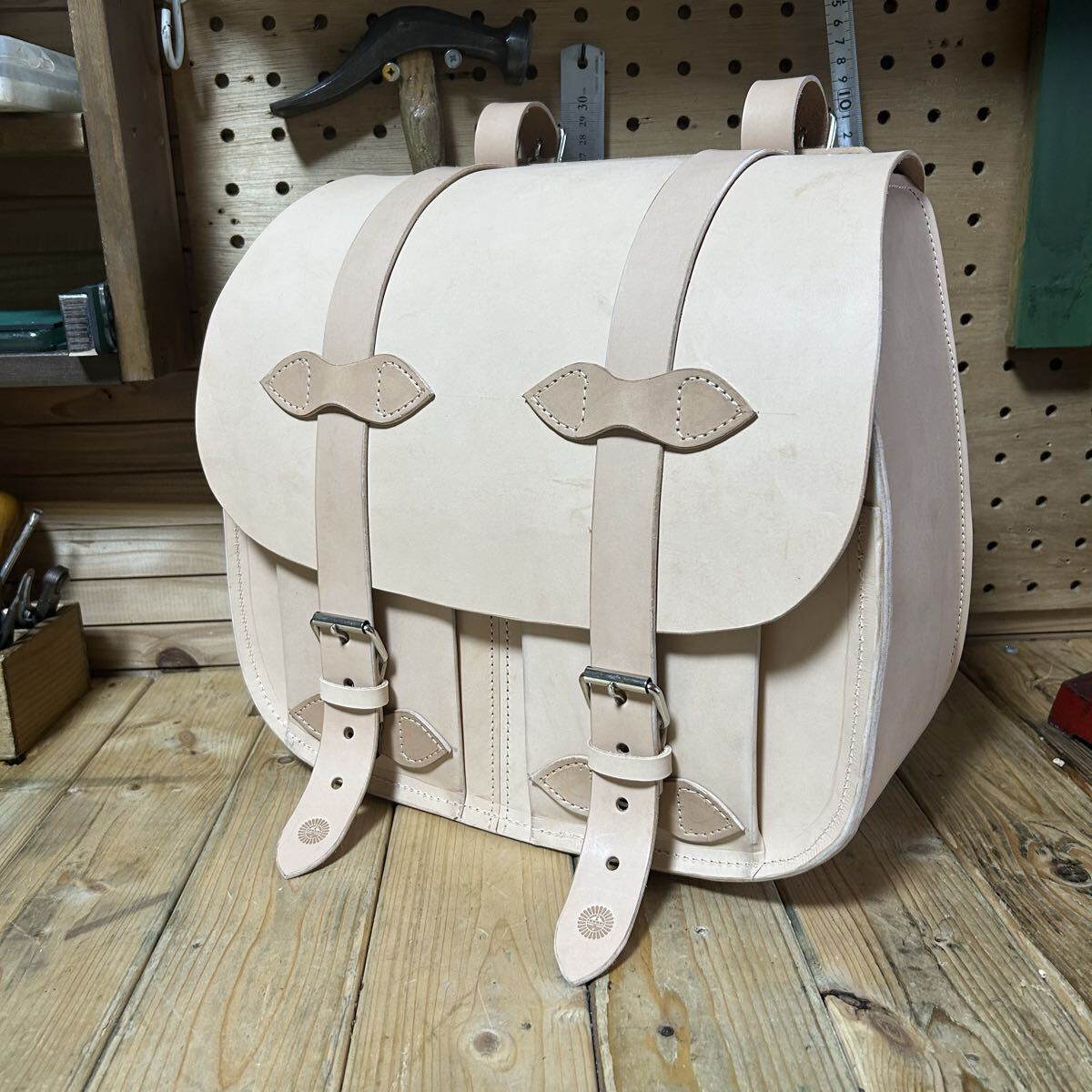 本革サドルバッグforストリートバイカーズ《TYPE1 NT》拍卖