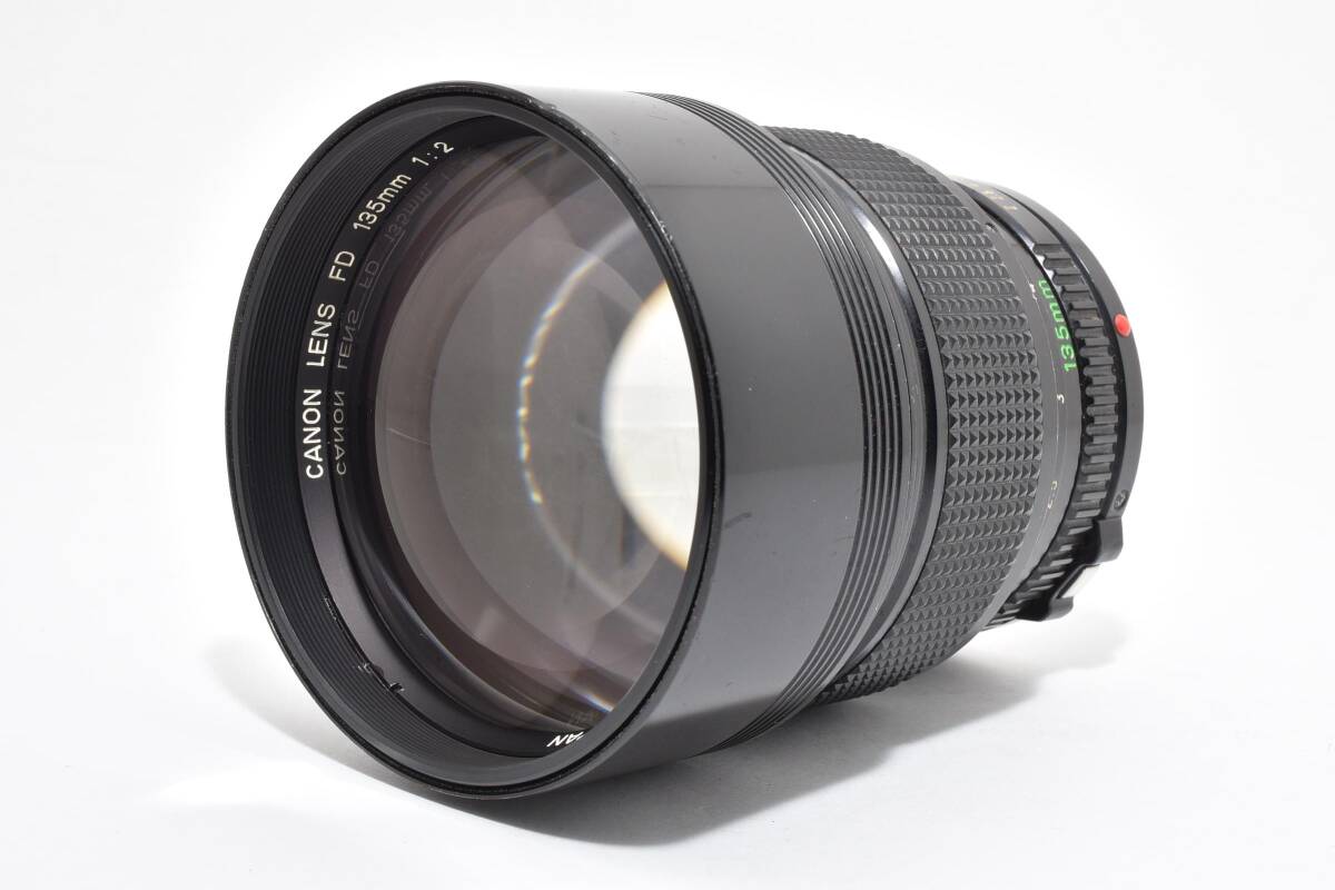 【動作良好美品★】Canon New FD 135mm f2 中望遠 単焦点レンズ #M12339拍卖