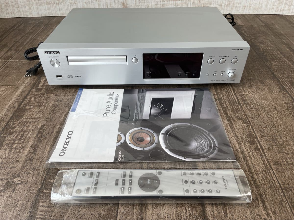 1円 美品 動作品 ONKYO C-N7050 ネットワークCDプレーヤー CDプレーヤー 良品拍卖