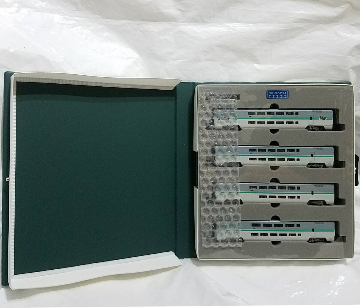 新品同様品② KATO 10-341 E1系 新幹線 Max 4両増結セット (T車) ダブルデッカー 2階建車両 Nゲージ 鉄道模型 カトー N-GAUGE (T)拍卖