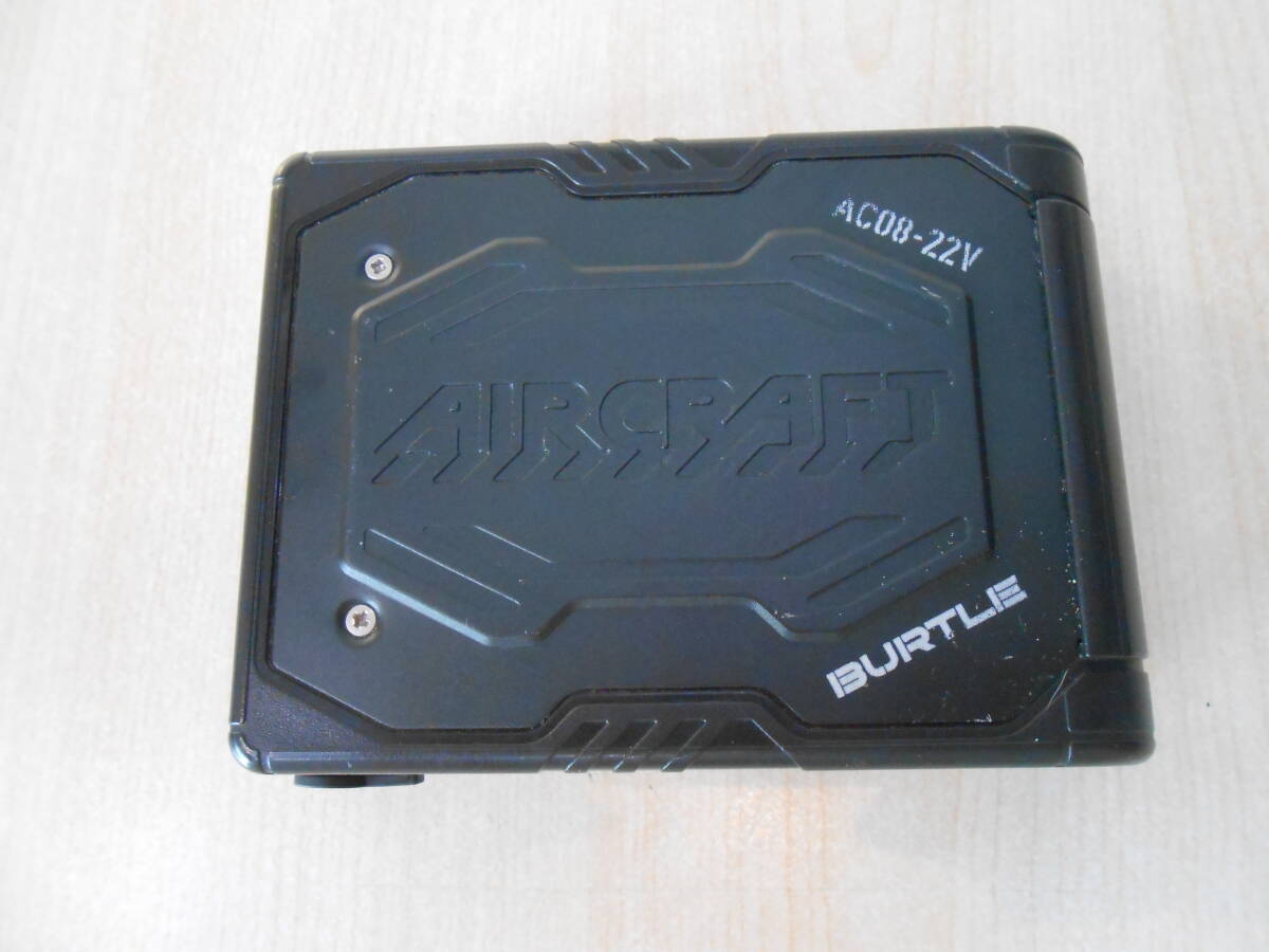 31117 BURTLE バートル AC08-22V 空調服用バッテリ AC08-22V 本体のみ 通電未確認 中古品拍卖