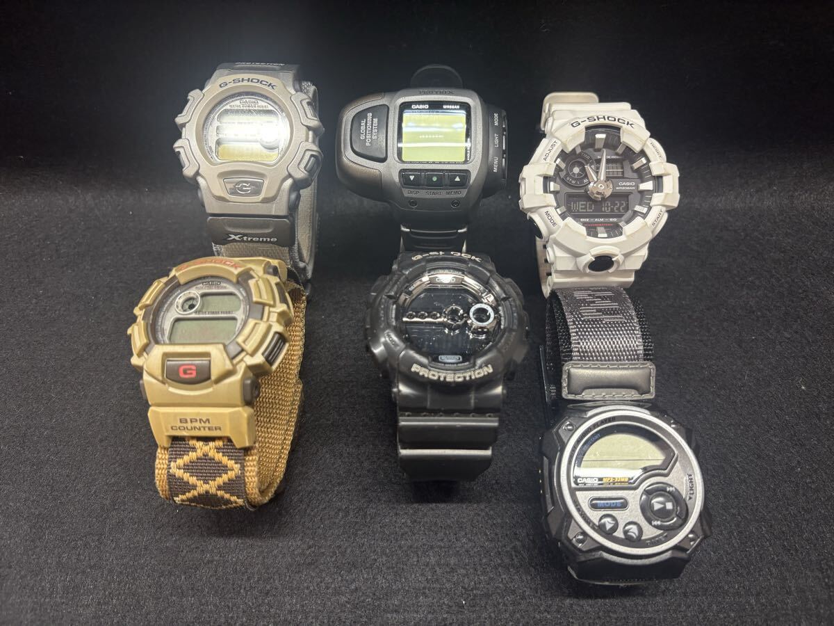 ★CASIO Gショック他 腕時計6点セットまとめ売り★拍卖