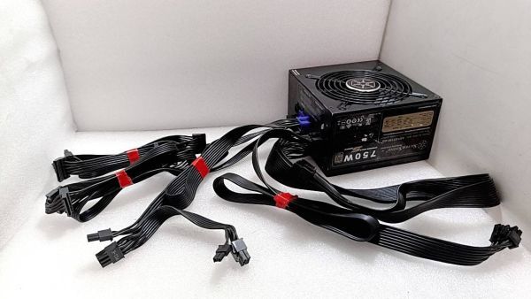 K8 SILVER STONE 750W SST-ST75F-GS PC用 電源BOX 電源ユニット拍卖