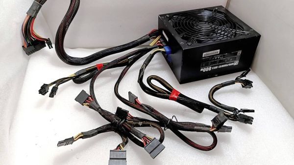 K25 玄人志向 800W KRPW-PT800W/92+ REV2.0 PC用 電源BOX 電源ユニット拍卖