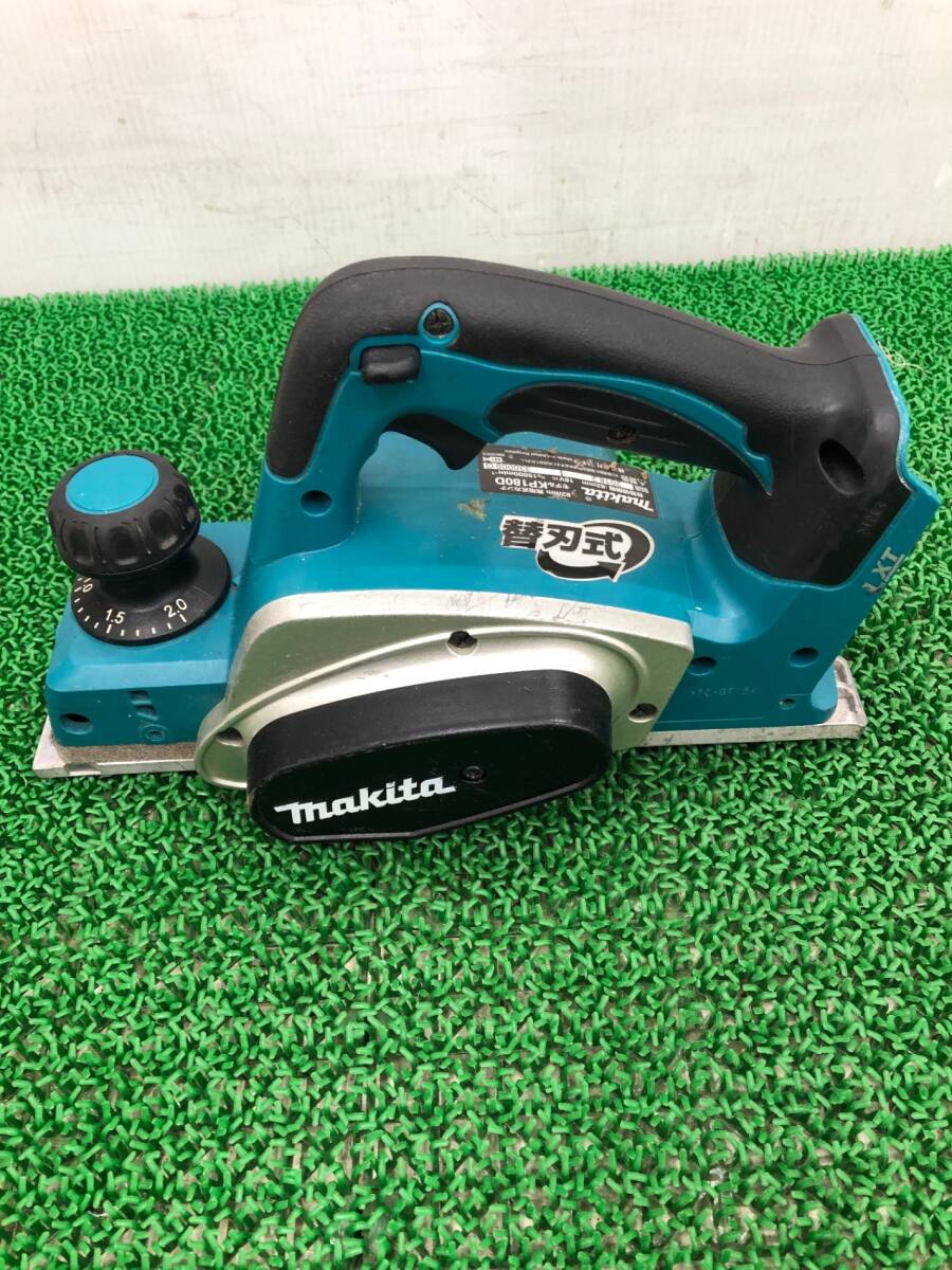 【中古品】★makita 18V 82㎜充電式カンナ KP180DZ 本体のみ IT7MHO5Z2BEO拍卖