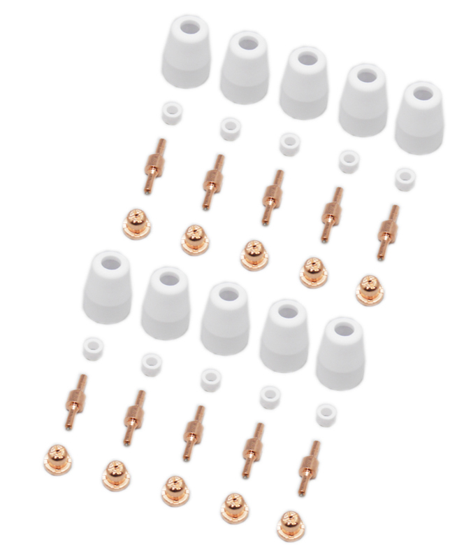 AG40 CUT40 電極プラズマカッタートーチノズル消耗品 10組セット 送料無料拍卖