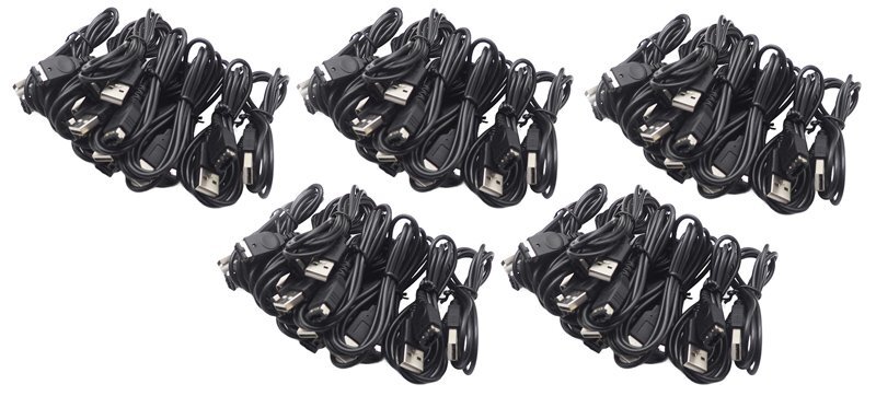 ニンテンドーDS ゲームボーイアドバンスSP ゲームボーイ用 互換充電 データケーブル 50本セット NDS GBA SP/GBASP/GAMEBOY拍卖