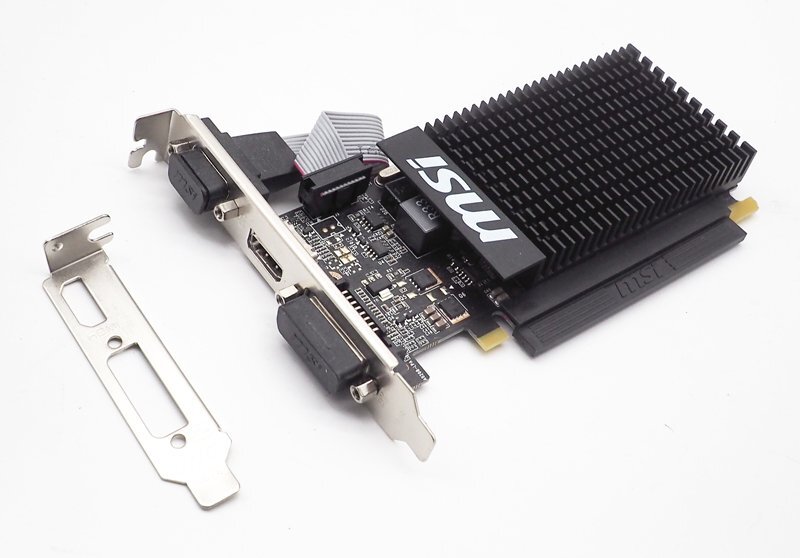 MSI GeForce GT710 GDDR3 1GB グラフィックスボード VD5932 中古拍卖