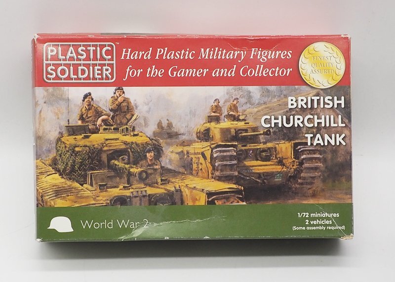 PLASTEIC SOLDIER 1/72 CHURCHILL チャーチル プラモデル 未組立品拍卖