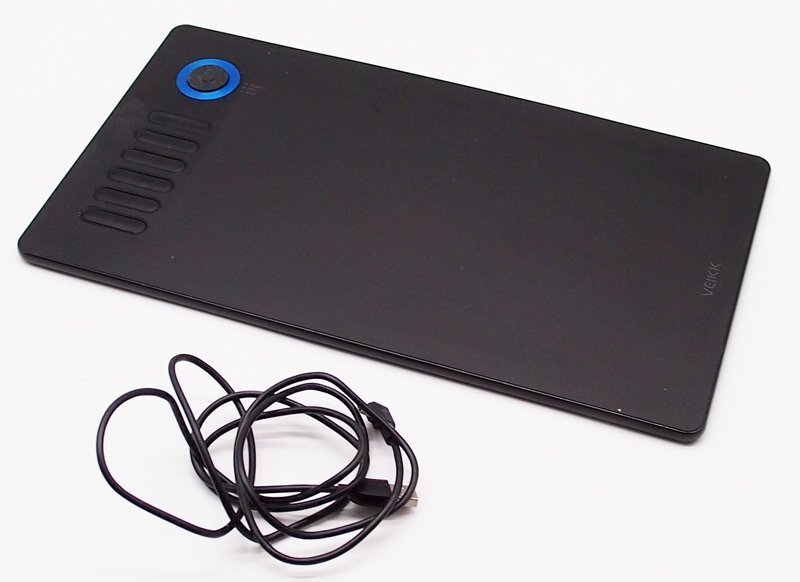 VEIKK ペンタブレット 10X6インチ A15 PRO エクスプレスキー12個 ホイール 中古拍卖