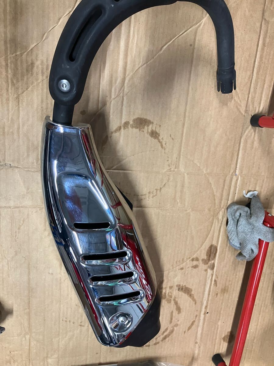 ホンダ モンキー125 JB02 純正 マフラー サイレンサー エキゾーストパイプ ヒートガード MONKEY125 K0F TH1 検索 拍卖